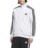 adidas Reversible Knitted Comfortable Striped Jacket Men Jacket White JV6979