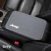 Car Armrest Box Mat Soft Case Center Console Box Pad Mat For Jeep Grand Cherokee Wrangler JK Gladiator Compass Renegade Patriot AMZ1 