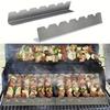 2PCS Stainless Steel BBQ Skewers Rack Set Heat Resistant Outdoor Barbecue Kabob Holder Spits Stand