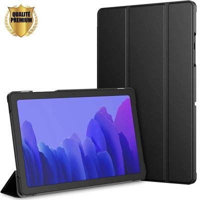 Tablet Case - E.F.CONNECTION - for Samsung TAB A7 - PU Leather - Microfiber - Multi-Angle Protection