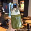 316 Stainless Steel Insulated Tumbler, High-Aesthetic Portable Cup, Compact Simple Water Bottle, New Trendy Design for Home Office Outdoor