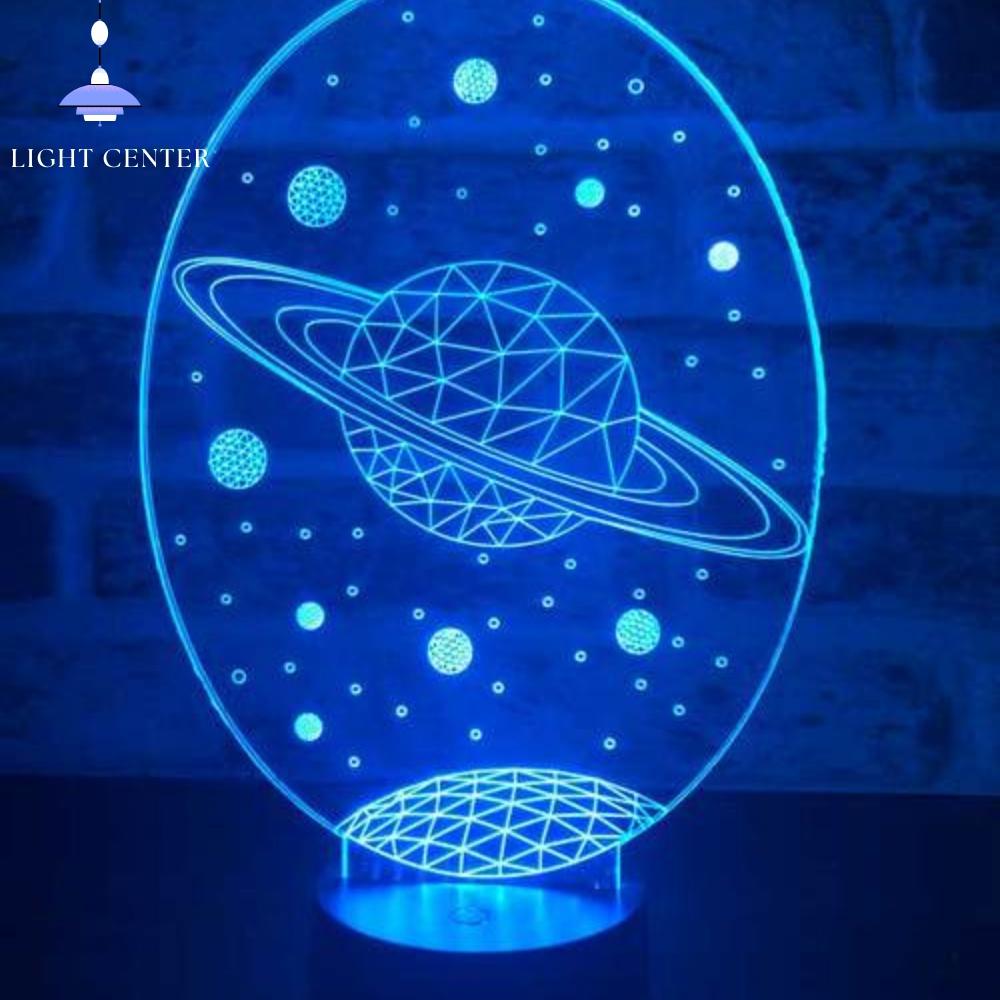 3d Galaxy Saturn Led Table Lamp Led Desk Lamp Bedroom Decor Bedside Lamps Cool Bedroom Lights Home Decor Cool Stuff