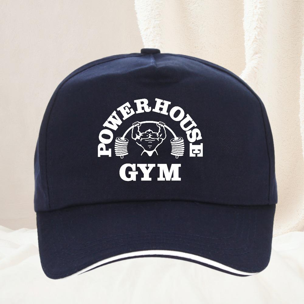 Classic Unisex Powerhouse Gym Baseball Caps for Unisex Women Summer Adjustable Baseball Hat Funny Sun Protection golo Caps