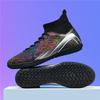 Student football shoes youth men's and women's high-top spike sneakers summer children's broken nail training shoes