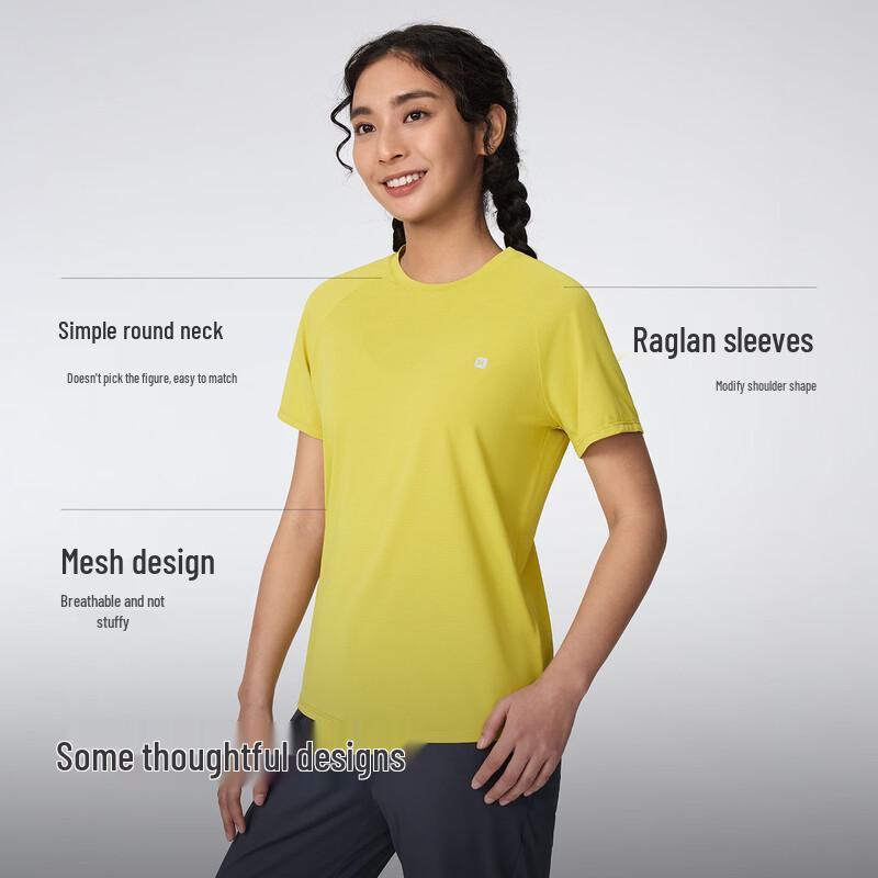 Keep Women's Quick-Dry Mesh Running T-Shirt 0875