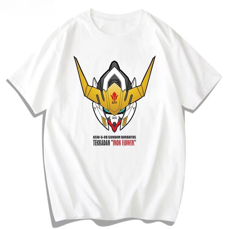 2026 Neues Mobile Suit Gundam Print T-Shirt Kurzarm-T-Shirt Herren- und Damen-T-Shirt Sport Fitness Herren-T-Shirt Streetwear