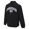 Jordan 23 Logo Polo Collar Single-Breasted Long Sleeve Jacket Men Jackets Black HF9354-010