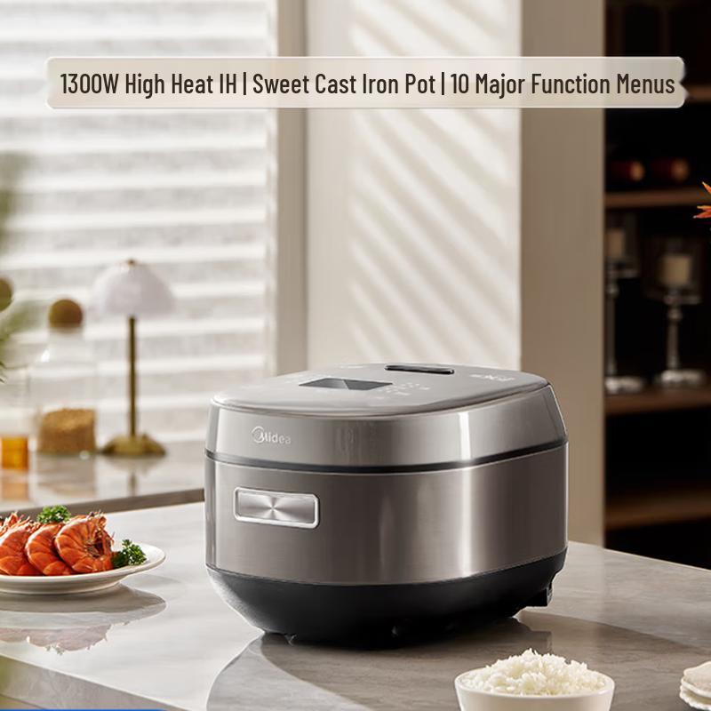 Midea IH Smart Rice Cooker 4L CN plug (adapter included)