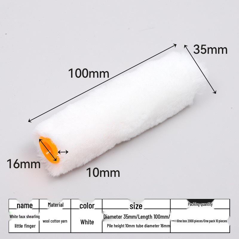 Little Finger 4-Inch & 9-Inch Latex Paint Roller Brush for Corners