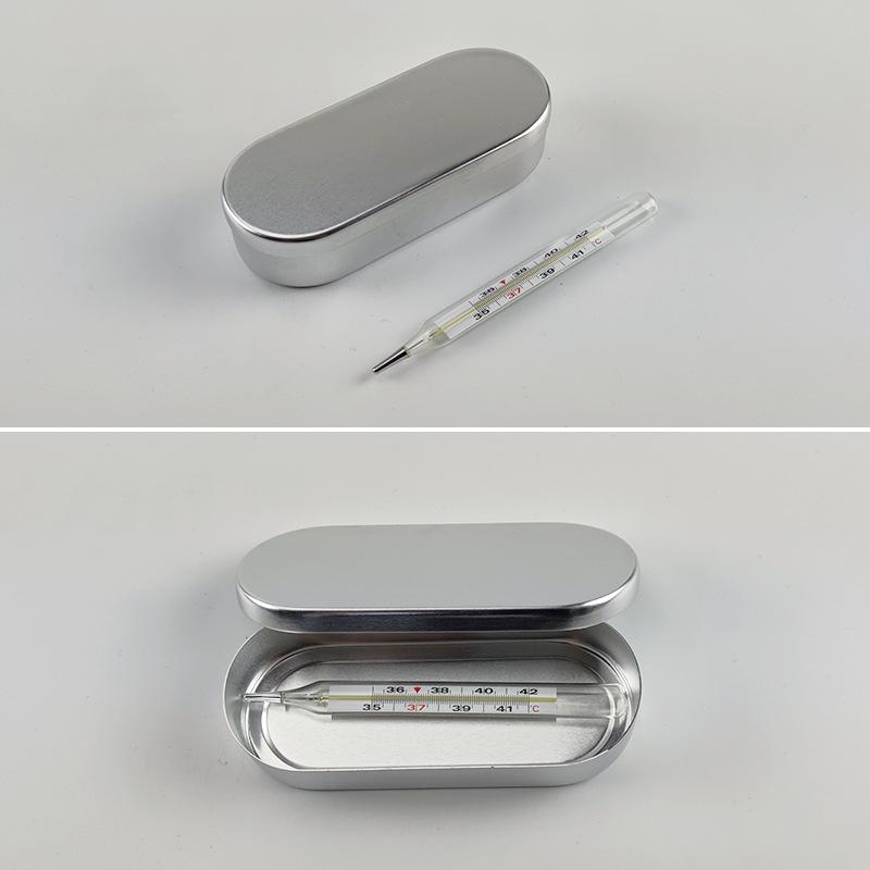 Muti-sizeThicken Aluminum Storage Box Sterilizer Box Dental Nail Tool Tray Container Thermometer Disinfection Organization