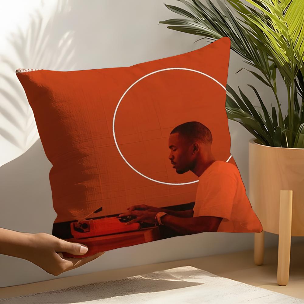 Singer F-Frank Ocean Pillow Case Linen Cushion Covers For Decorative Sofa Home Pillows Case Car Chair Pillows Cases