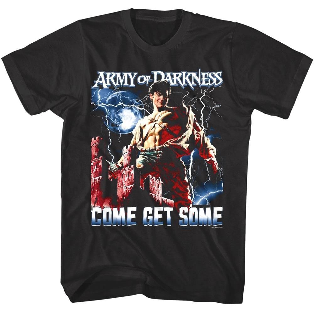 Army of Darkness Ash Come Get Some Men T Shirt S