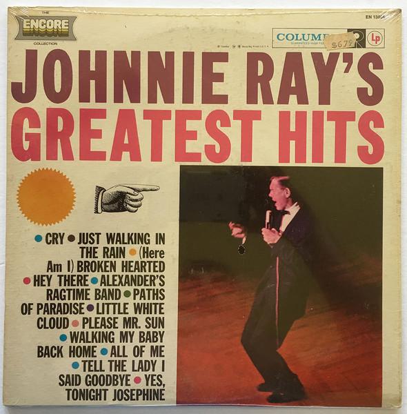 LP Record JOHNNIE RAY - Johnnie Ray's Greatest Hits EN13086 COLUMBIA US Pop Used