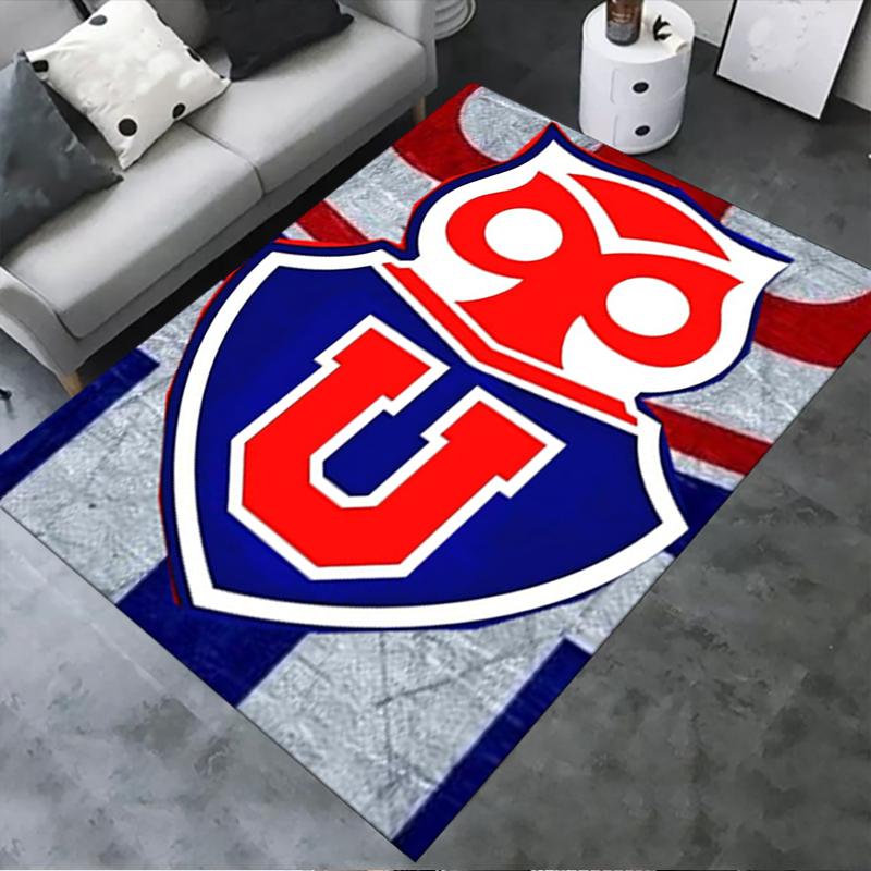 Universidad de Chile Carpet Rug for Living Room Bedroom Home Sofa Decoration,Kids play Non-slip Floor Mat
