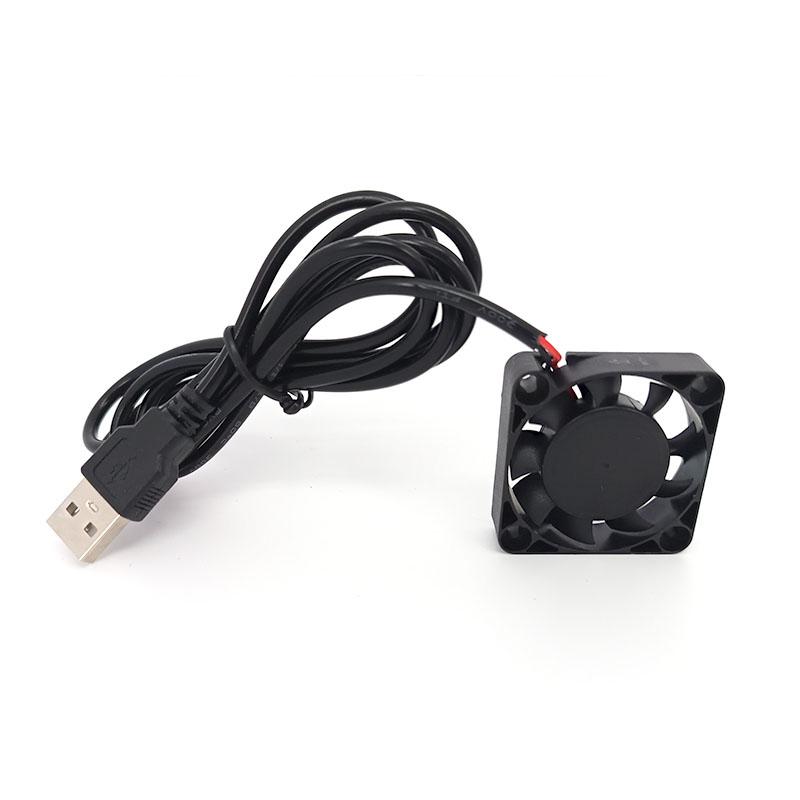 DC 5V USB cable 4010 Power Brushless Cooling Fan Cover Motor Case 40MMx40mmx10mm for pc Router 3d printer
