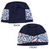 New Flower Print Bohemian Headband Hat Stretch Fabric Breathable Hair Care Cap Comfortable Flat Top Hood Women