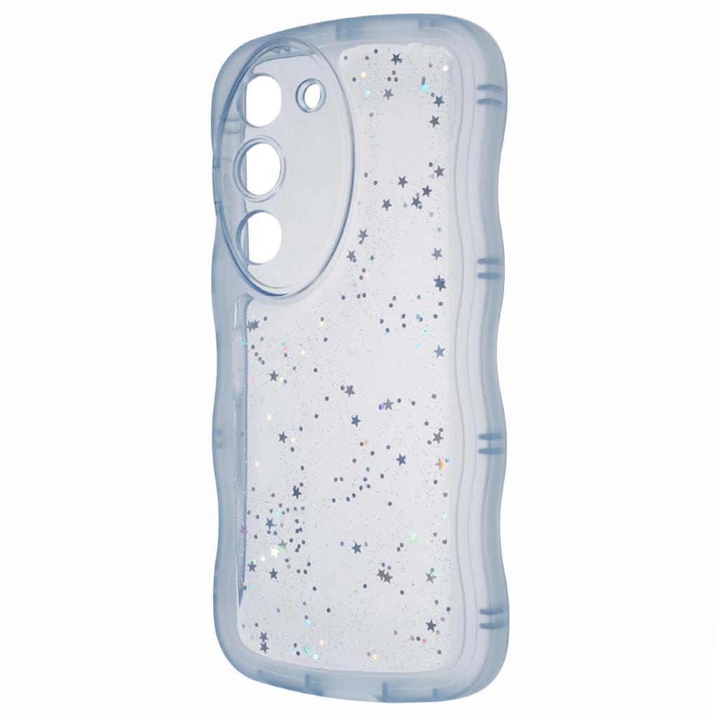 JTW Series for Samsung Galaxy S23 TPU Case Wavy Edge Epoxy Anti-Drop Phone Cover