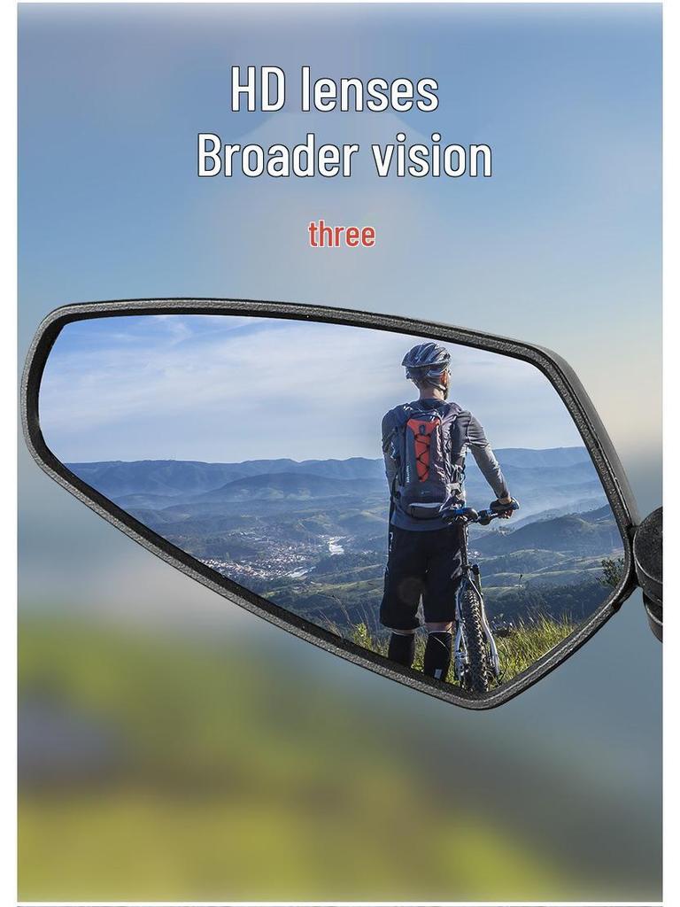 Adjustable HD Bicycle Rearview Mirror for Mountain & Outdoor Riding