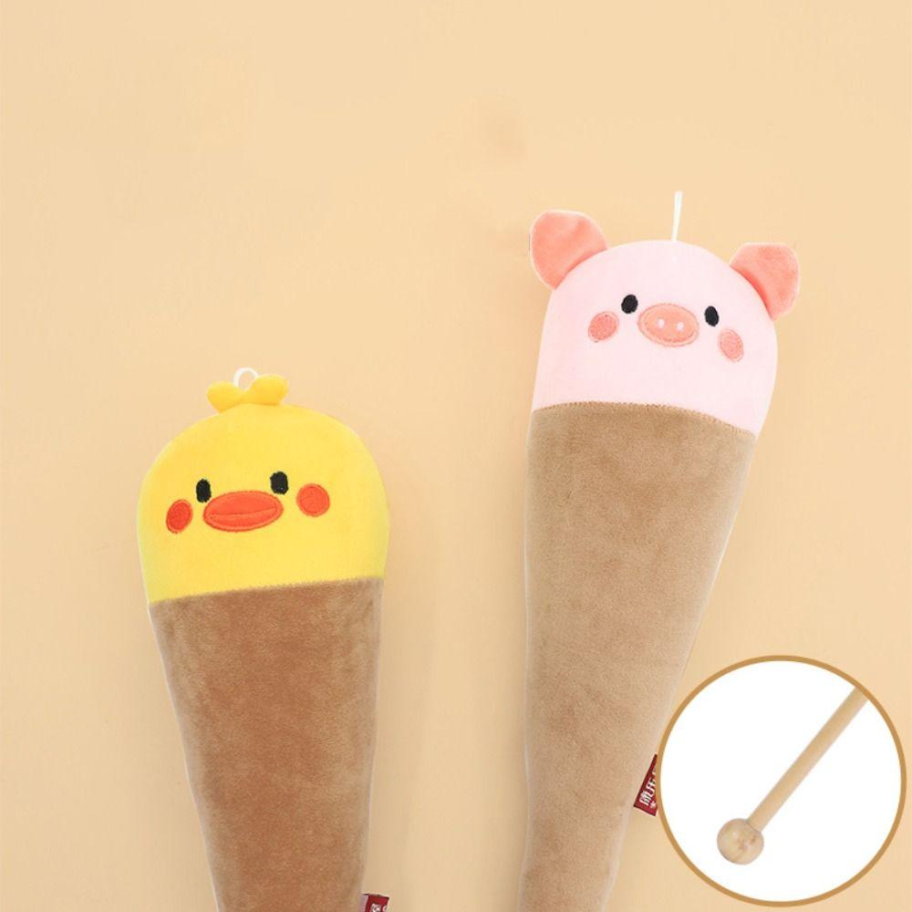PP Cotton Hitting Hammer Stick Dog Plush Small Hammer Back Beater Massage Hammer  Girl Gift