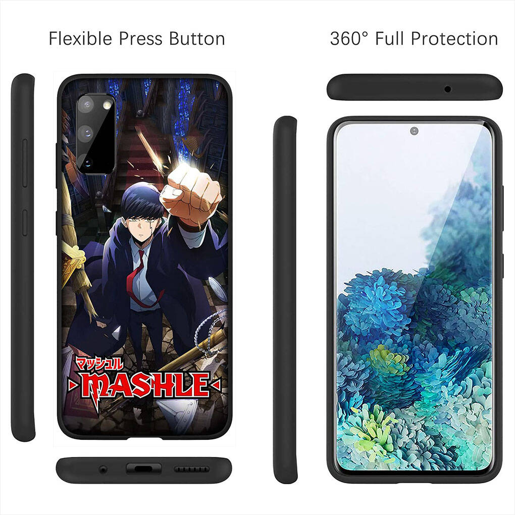 Cover for iPhone 17 16 15 Xiaomi Poco Redmi Note 14 13 12 11 Pro Max 9 16e Samsung Galaxy S25 S24 S23 OPPO Huawei Mashle Magic and Muscles Phone Case