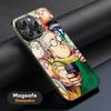 Taro Sakamoto Japan hot anime Phone Case For iPhone 16 15 14 13 12 11 Plus Pro Max  High-end Luxury Magsafe Sheepskin