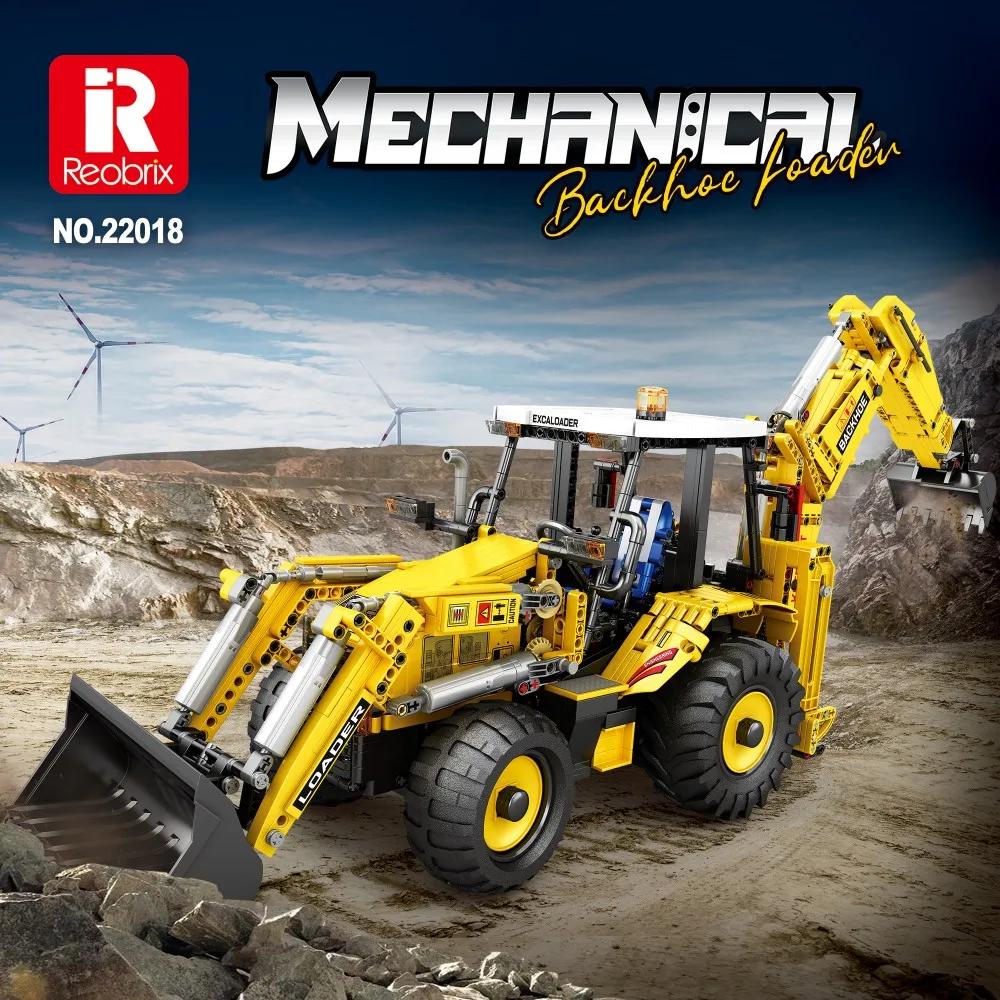 Non-Toxic 2231Pcs Rc Bulldozer Building Blocks City Engineering Vehicle Remote Control Truck Model Bricks Kids Educational Diy Toys Gifts