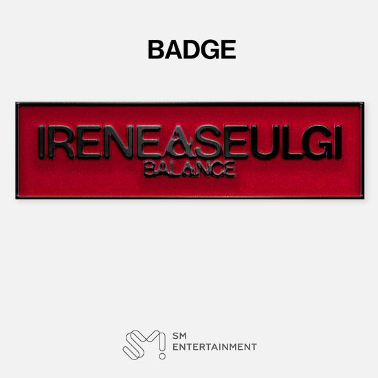 Pre-order 2025 IRENE & SEULGI Concert Tour BALANCE Badge