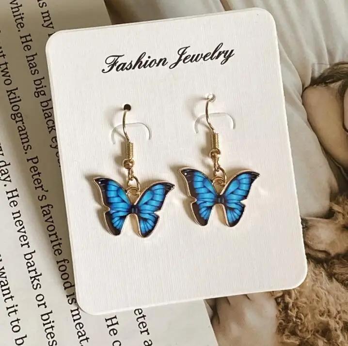 Women Butterfly Necklace Korea Style New Butterfly Pendant Necklace Gift for Girl Cute Lovely Neck Fashion Jewelry Gift for Girl