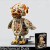 Mechanisches Enten Baustein Set 1168 Teile Robotisches Tier Modell STEM Pädagogisches Spielzeug für Geschenk Tech Roboter DIY Bausatz