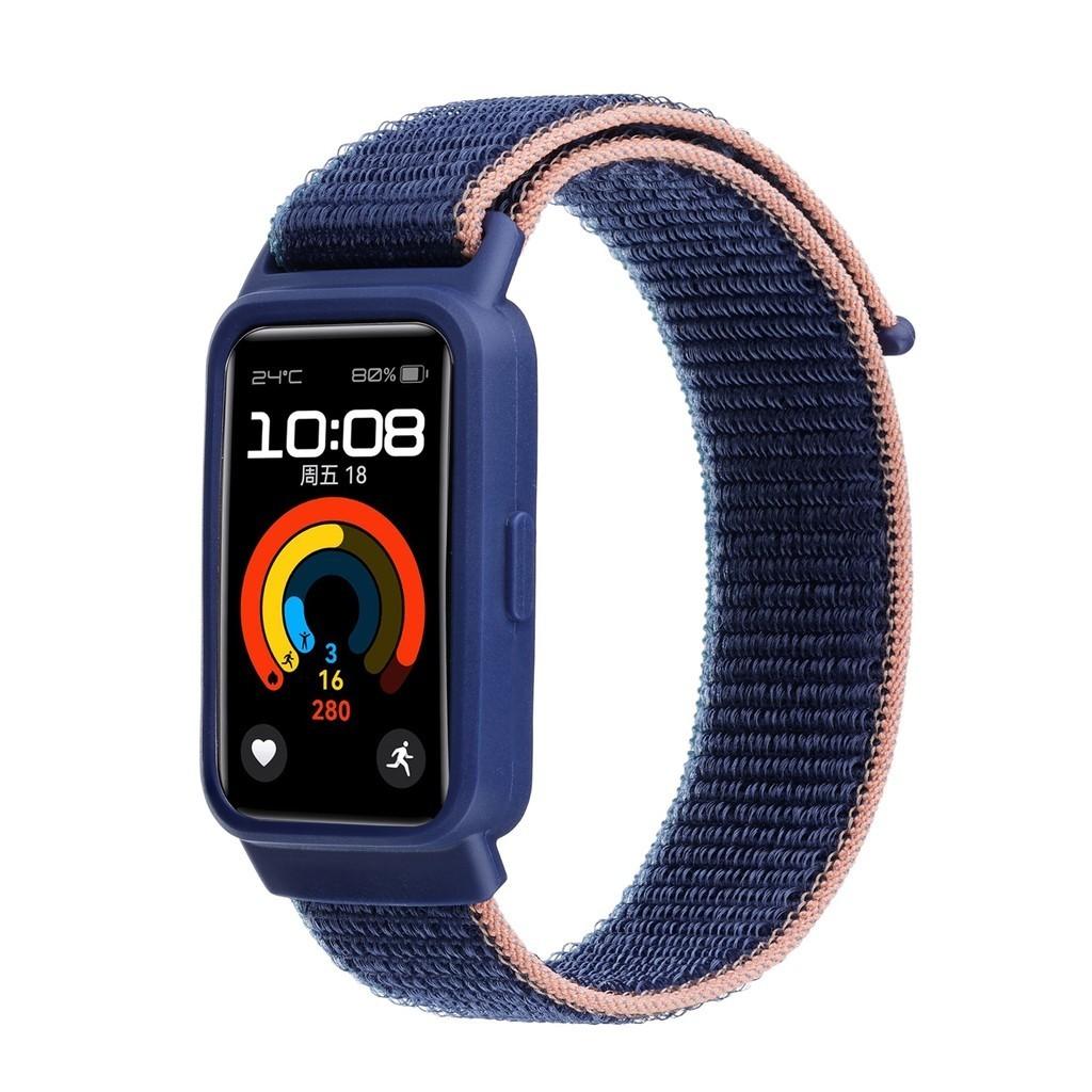 For Huawei Band 9 8 7 Reim Bånd Tilbehør Etui Nylon Løkke Erstatningsbelte Armbånd Sport Armbånd Huawei Band 7 Reim