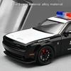 1:24 Rotäugige Hellcat Polizei-Ladeauto Modell Spielzeug Türen Öffnen Lenkradlenkung Miniaturfahrzeuge Feine Details Modelle Für Vater