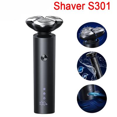 Electric Shavers S301 Men's Portable Razor Beard Trimmer IPX7 Waterproof Washable Trimer Blade Rechargeable Safety Razor