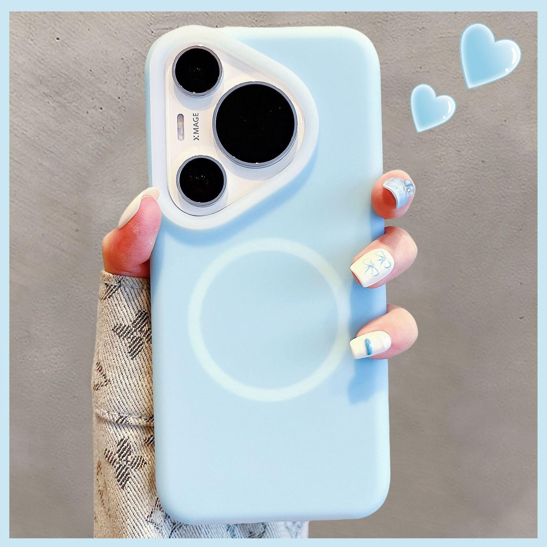 

Official Jelly Liquid Silicone for Huawei Pura70 Phone Cases, Simple and Elegant for Mate60 HUAWEI-Mate40