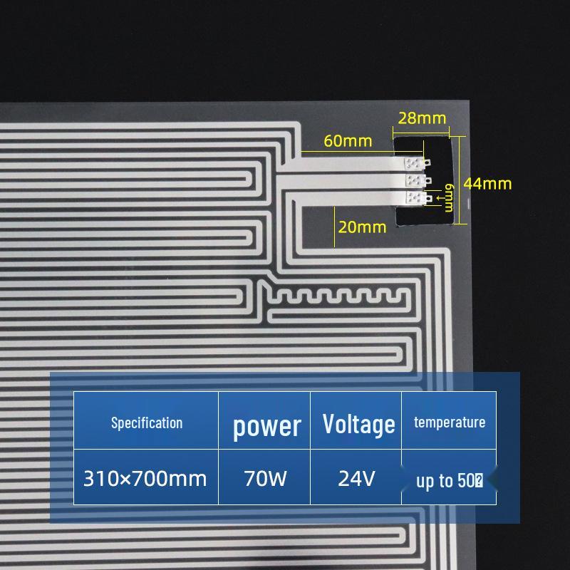 

Низковольтный 24В нагревательный коврик для стола: Грелка для рук из алюминиевого сплава и подстилка для питомца