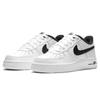 Nike Air Force 1 GS Anti Slip Wear Resistant Low Top Kids' Skateboarding Shoes Black White Teenagers Sneakers DC9189-100