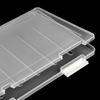 Portable A4 File Box Clear Document Storage for Case Portable Project for Case A4 Paper Organizer for Office Travel 12x9