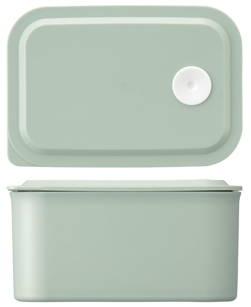 Skater Mini Bento 1 Microwaveable with Lid Sepia PL32B Box, Tier, 320ml, On, Green,