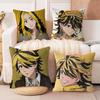Anime T-Tokyo-Revengers Kazutora Office Cushion Pillowcase Car Cushion Cover45X45CM Lumbar Pillowcase Sofa Pillowcover
