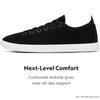 Allbirds TREE PIPER Natural Black Black Size cm Men's Sneakers, (Natural Sole), 28.0