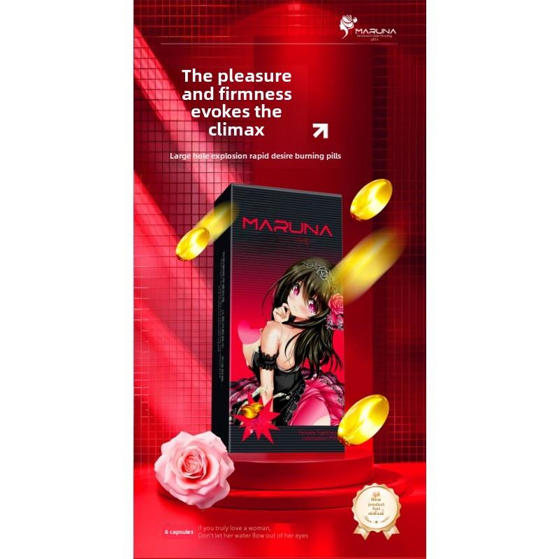 Wake Tide Tight Moist Pill 6 Capsules Female External Private Orgasm Pleasure Enhancement Liquid Tight Moist Dan Adult Sex Products
