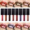 Gloss Labial Metálico Alto Brilho, Longa Duração, Fórmula Não Pegajosa, Batom Hidratante Brilho Labial Ideal para Festas, Encontros e Uso Diário