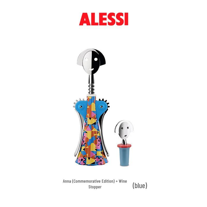 Alessi Anna G. Wine Bottle Opener with Stopper