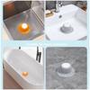 Universal Silicone Drain Hair Catcher Flexible Sink Cover Standard Drains Leak Proof Bathroom Shower Strainer Sink Accessories