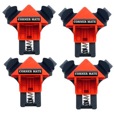 4pcs 90° Corner Right Angle Clamps Woodworking Corner Clip Fixer for Engineering
