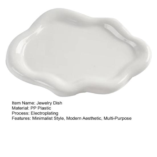 Modern Jewelry Dish Minimalist Key Dish Vanity Jewelry Holder Tray Desktop Organizer