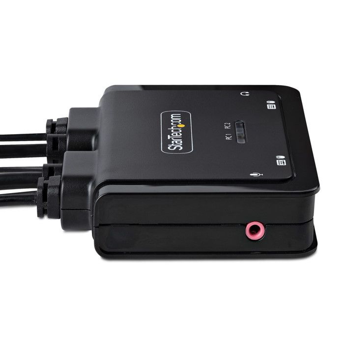 Switch KVM - STARTECH.COM - USB-C DisplayPort 2 Ports - 4K 60Hz - Prêt à l'emploi