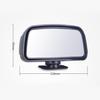 Wide Angle Side Mirror Blind Spot Convex Mirrors Car Reverse Parking Auxiliary