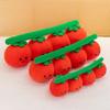 Cartoon Tomato Shaped Plush Pillow With Soft Cotton Filling For Home Decor And Gift