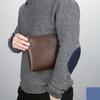 Soft Handbag For Men, Envelope Wrist Bag For Daily Commute