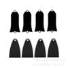 Electric Bass Guitar Bell-shaped Headstock Rod Cover Plate